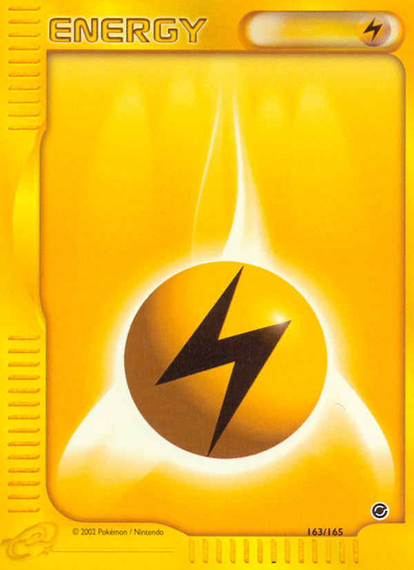 Lightning Energy - 163/165 - Expedition Base Set