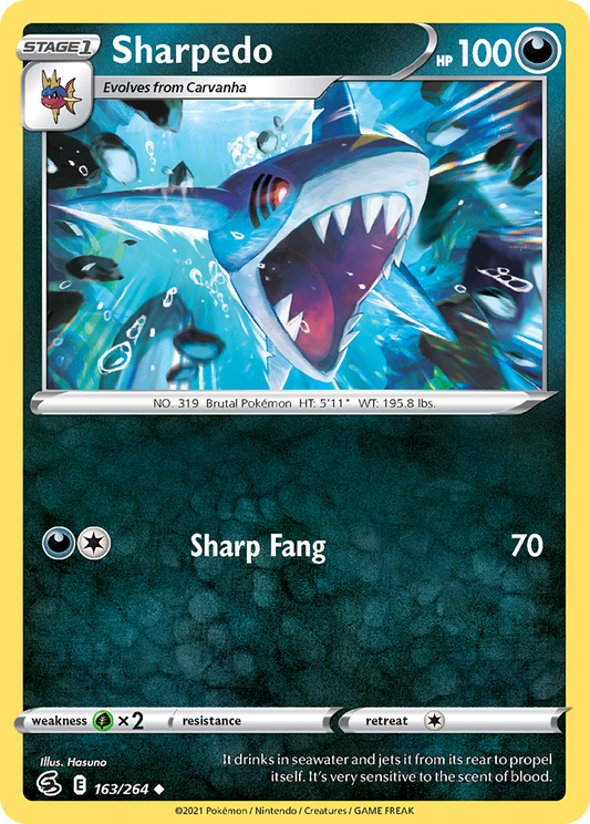 Sharpedo - 163/264 - Fusion Strike