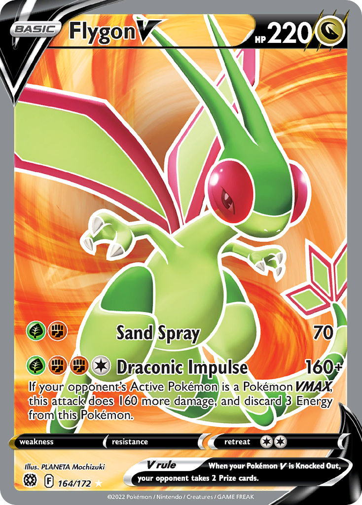 Flygon V - 164/172 - Brilliant Stars