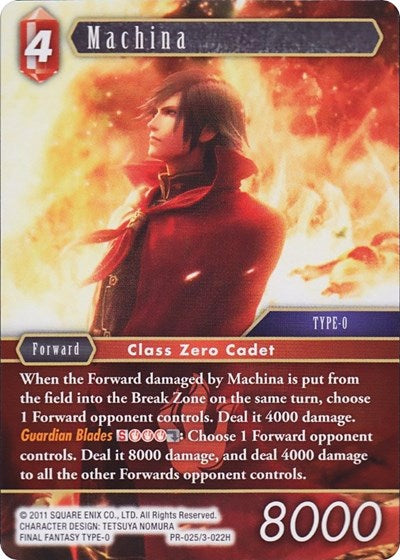Machina - PR-025/3-022H - Promo (Alternate Art Promo) - FF: Promo Cards