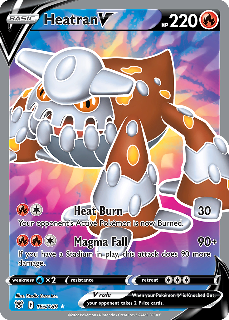 Heatran V - 165/189 - Astral Radiance