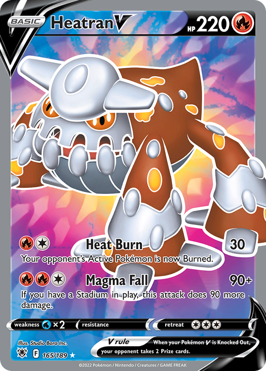 Heatran V - 165/189 - Astral Radiance