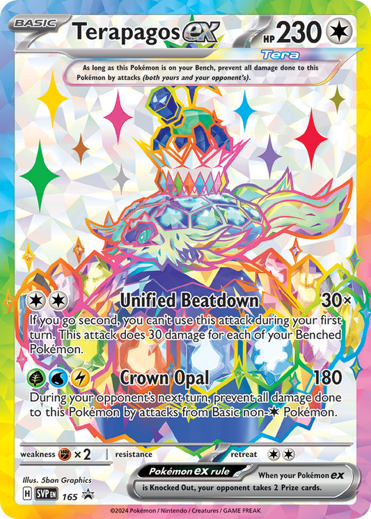 Terapagos ex - 165/165 - Scarlet & Violet Promos