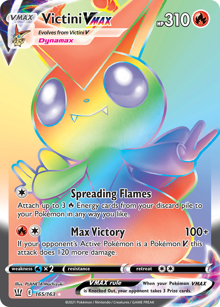 Victini VMAX - 165/163 - Battle Styles