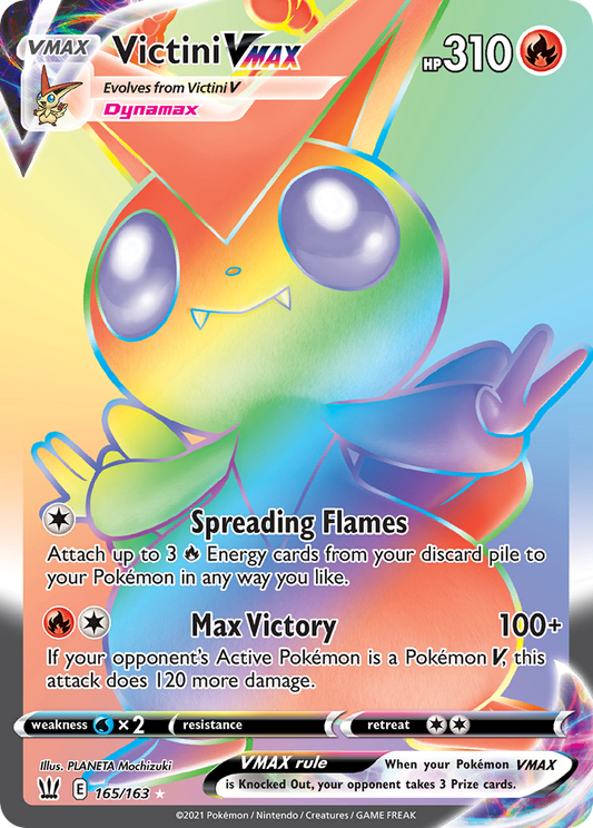 Victini VMAX - 165/163 - Battle Styles