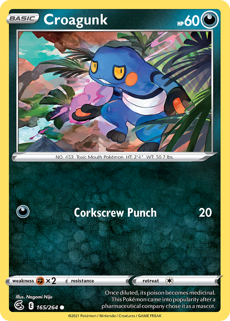 Croagunk - 165/264 - Fusion Strike