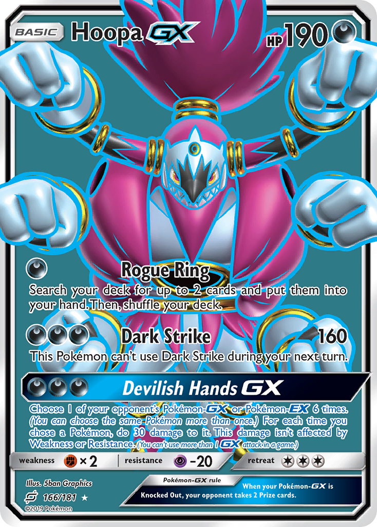 Hoopa-GX - 166/181 - Team Up