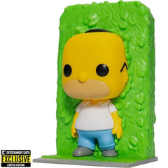 The Simpsons Homer in Hedges Funko Pop! Vinyl Figure #1252 - Entertainment Earth Exclusive