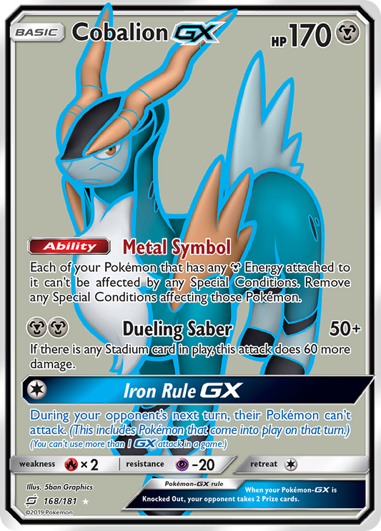 Cobalion-GX - 168/181 - Team Up