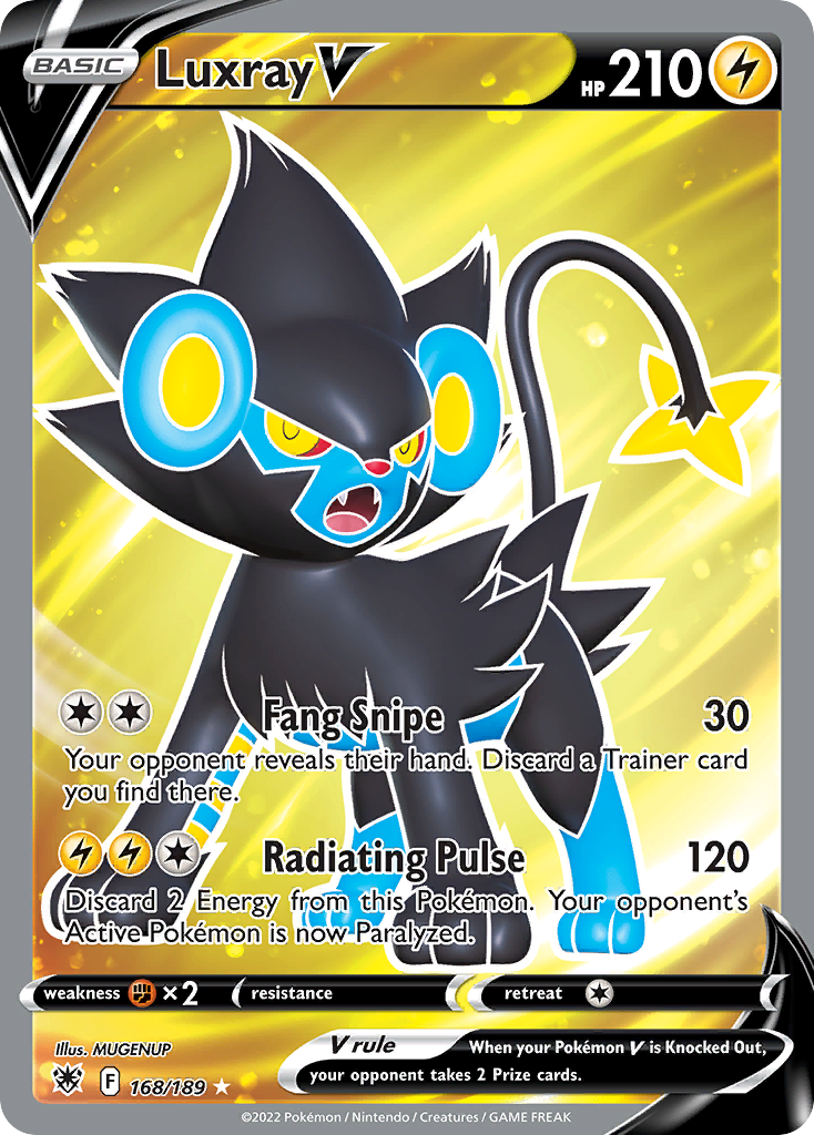 Luxray V - 168/189 - Astral Radiance