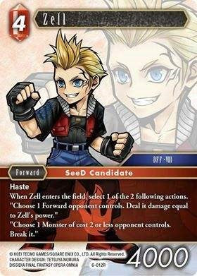 Zell - 6-012R - Rare - Opus VI