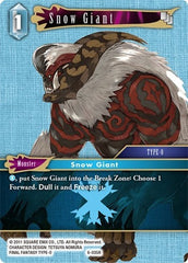 Snow Giant - 6-035R - Rare - Opus VI