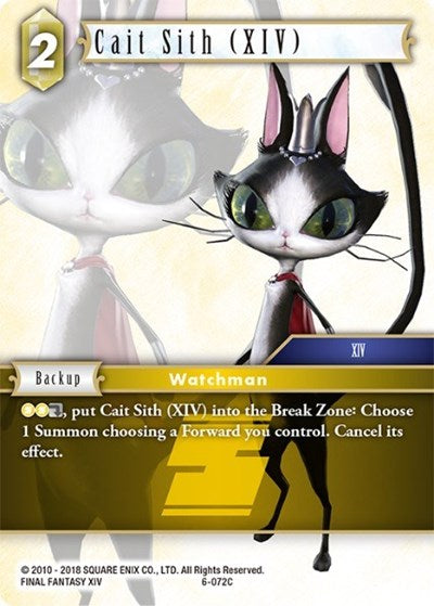 Cait Sith (XIV) - 6-072C - Common - Opus VI
