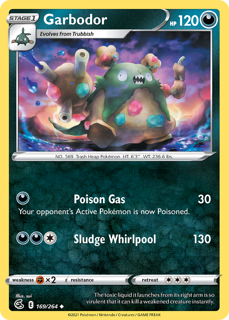 Garbodor - 169/264 - Fusion Strike