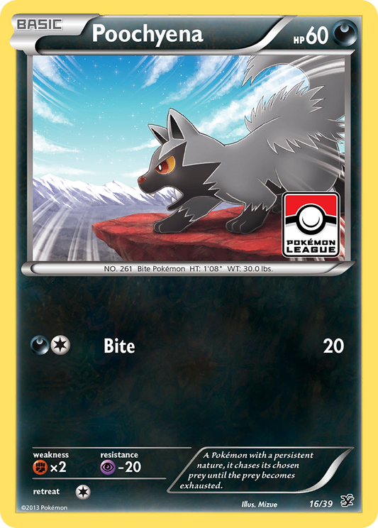 Poochyena - 16/39 - Kalos Starter Set