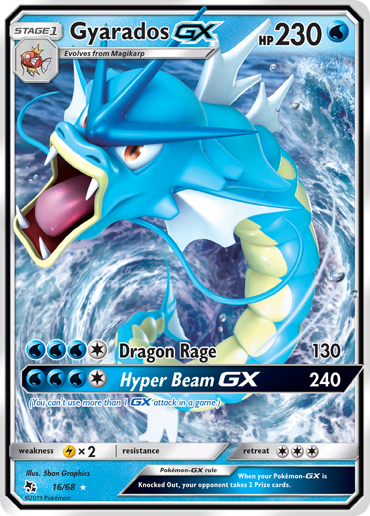 Gyarados-GX - 16/68 - Hidden Fates