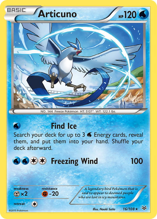 Articuno - 016/108 - Roaring Skies