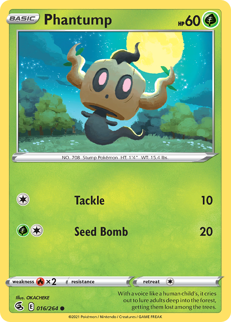 Phantump - 016/264 - Fusion Strike