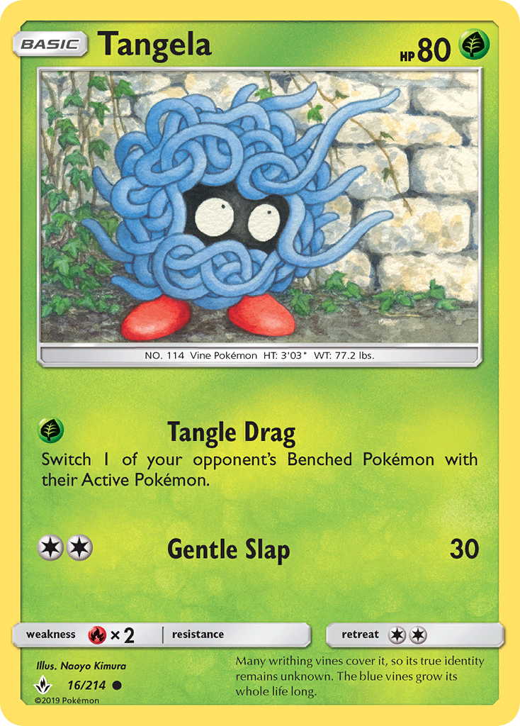 Tangela - 016/214 - Unbroken Bonds