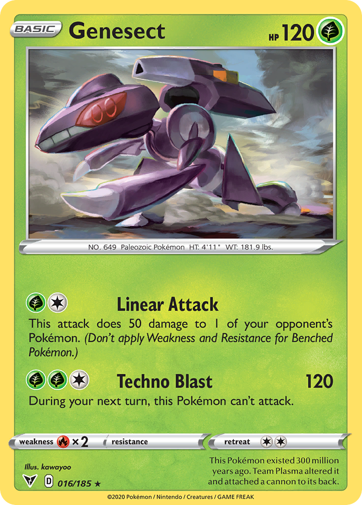 Genesect - 016/185 - Vivid Voltage