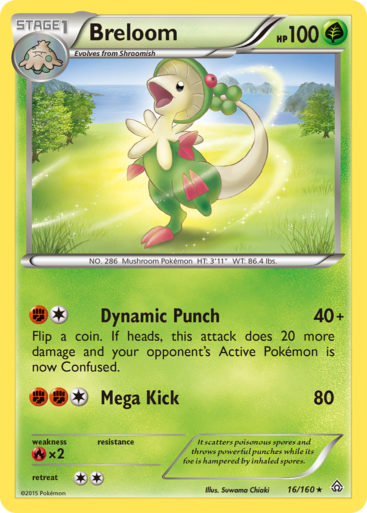 Breloom - 016/160 - Primal Clash