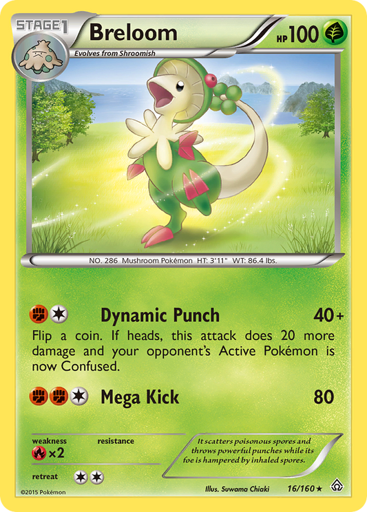 Breloom - 016/160 - Primal Clash