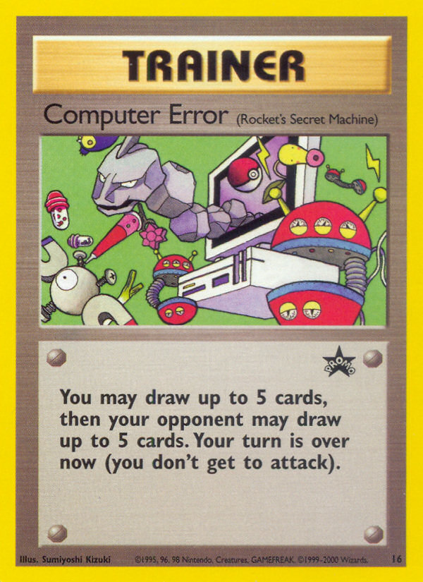 Computer Error - 16/53 - Wizards Black Star Promos