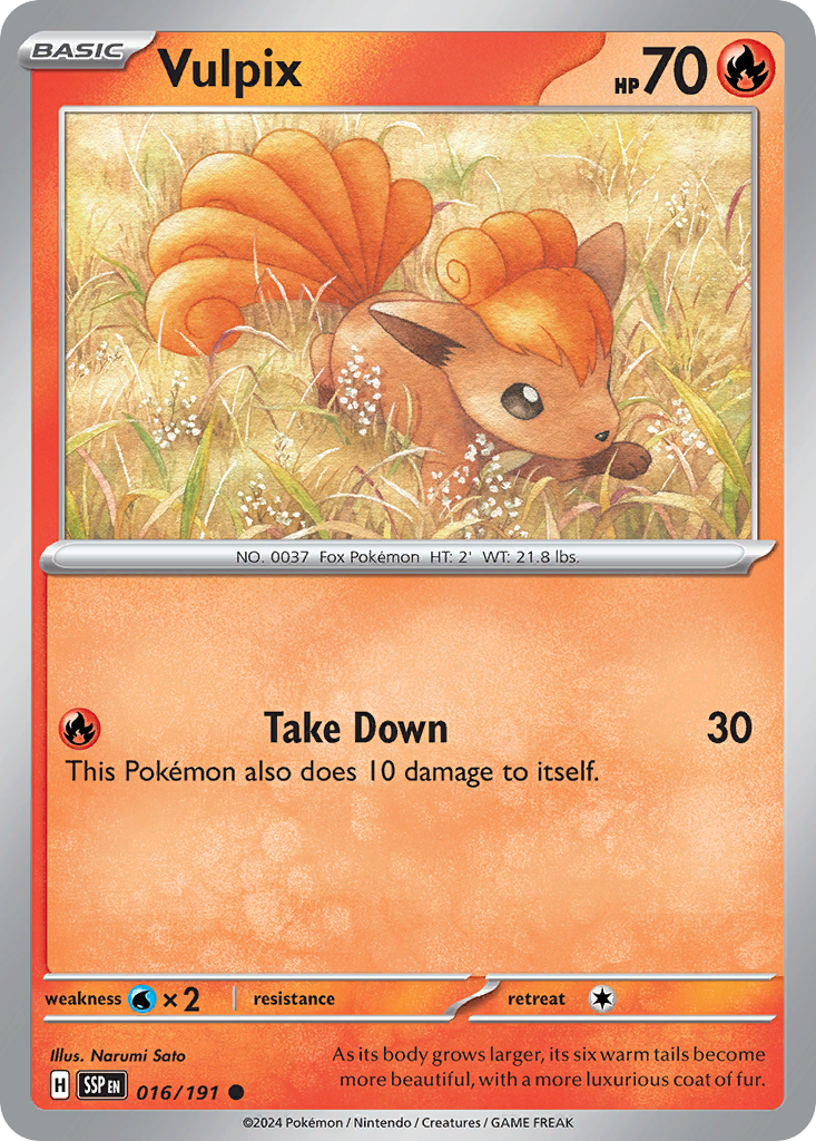 Vulpix - 016/191 - Surging Sparks