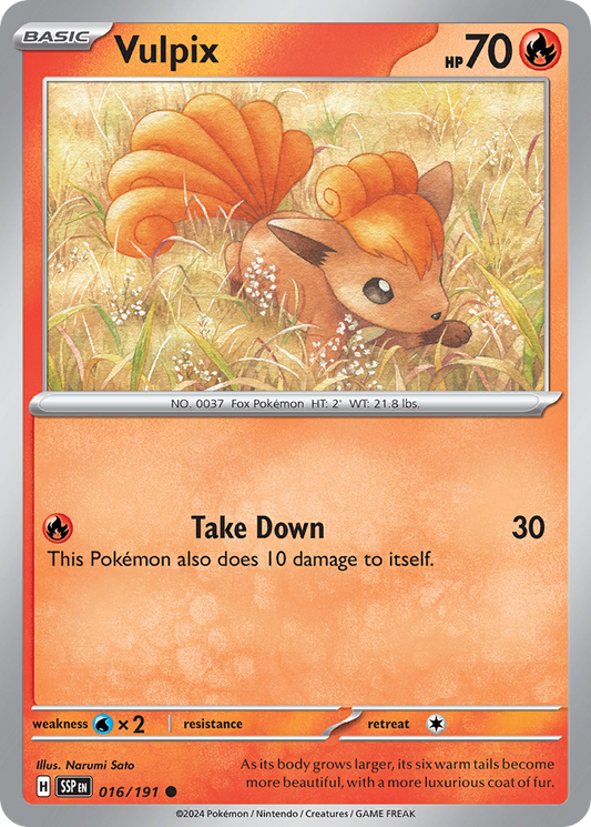 Vulpix - 016/191 - Surging Sparks