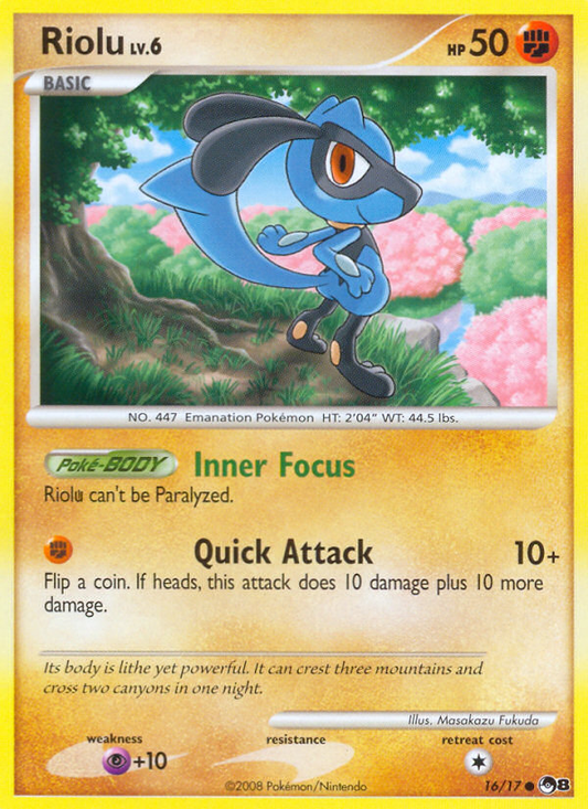 Riolu - 16/17 - POP Series 8