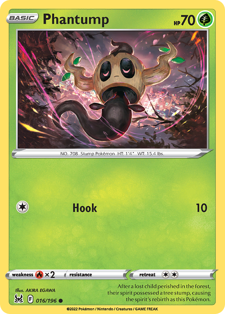 Phantump - 016/196 - Lost Origin