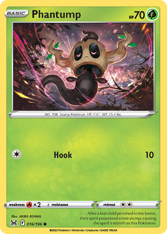 Phantump - 016/196 - Lost Origin