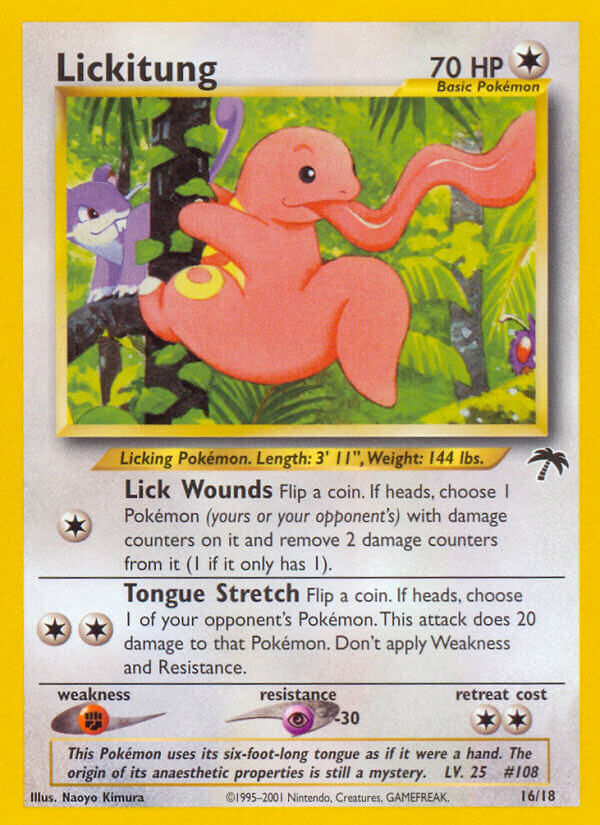 Lickitung - 16/18 - Southern Islands