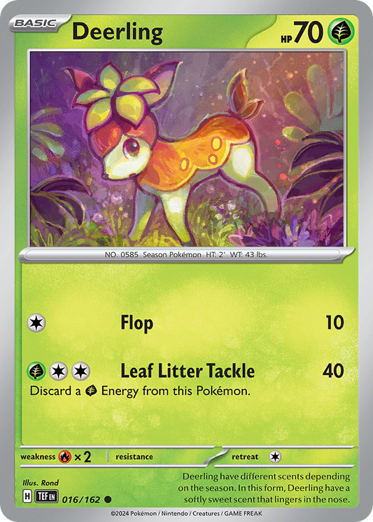 Deerling - 016/162 - Temporal Forces