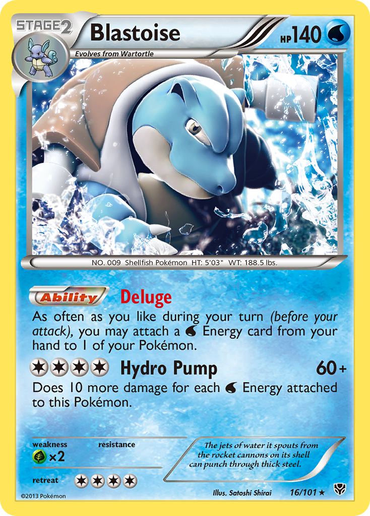 Blastoise - 016/101 - Plasma Blast