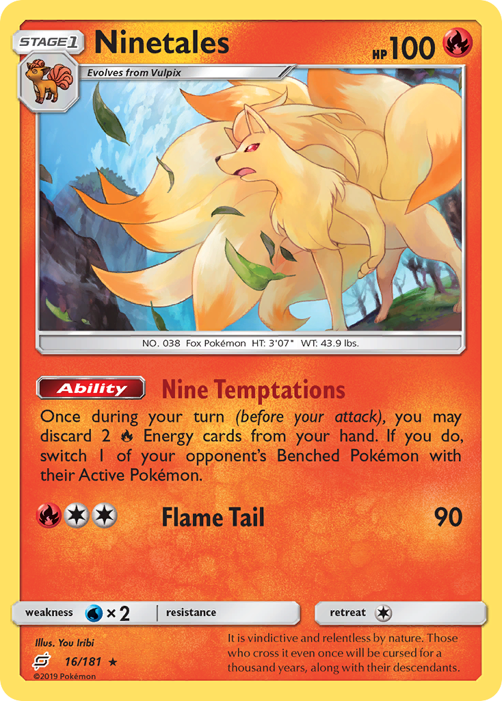 Ninetales - 016/181 - Team Up