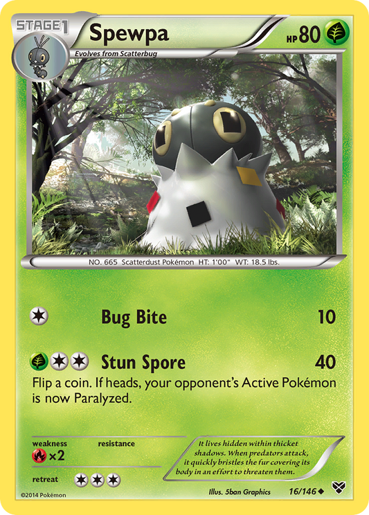 Spewpa - 016/146 - XY