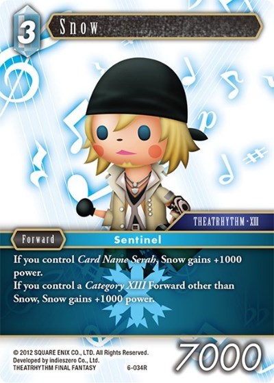 Snow - 6-034R - Rare - Opus VI