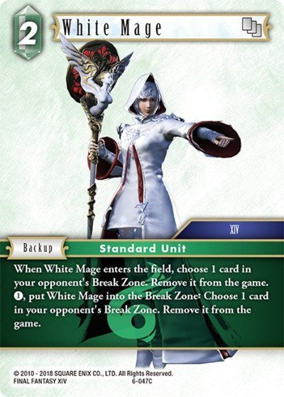 White Mage - 6-047C - Common - Opus VI