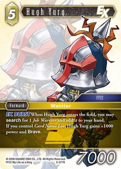 Hugh Yurg - 6-077R - Rare - Opus VI