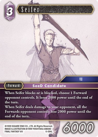 Seifer - 6-094L - Legend - Opus VI