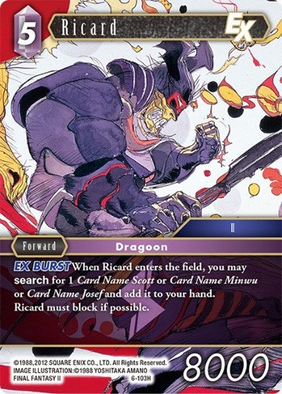 Ricard - 6-103H - Hero - Opus VI