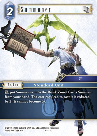 Summoner (XIV) - 6-113C - Common - Opus VI