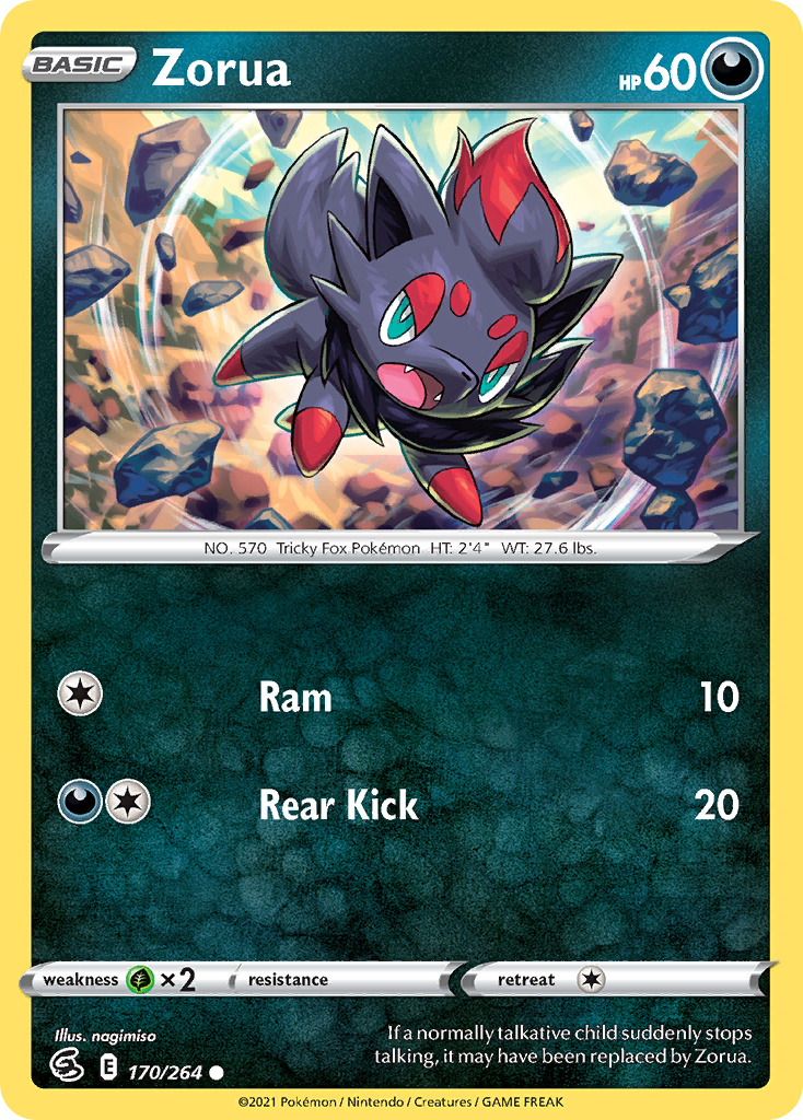 Zorua - 170/264 - Fusion Strike