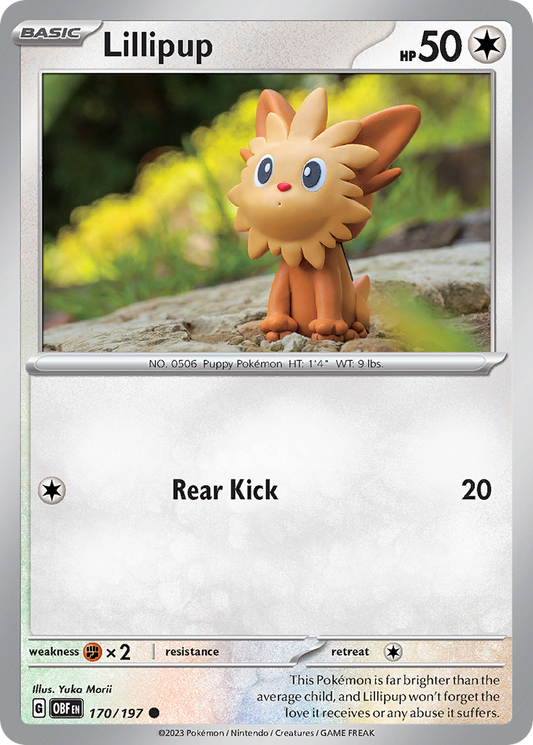 Lillipup - 170/197 - Obsidian Flames