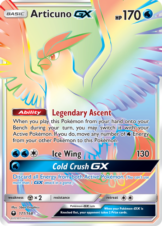 Articuno-GX - 171/168 - Celestial Storm