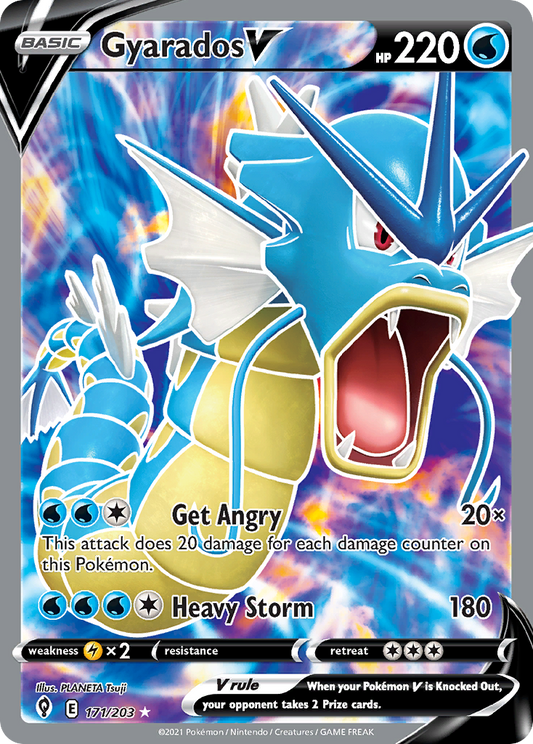 Gyarados V - 171/203 - Evolving Skies