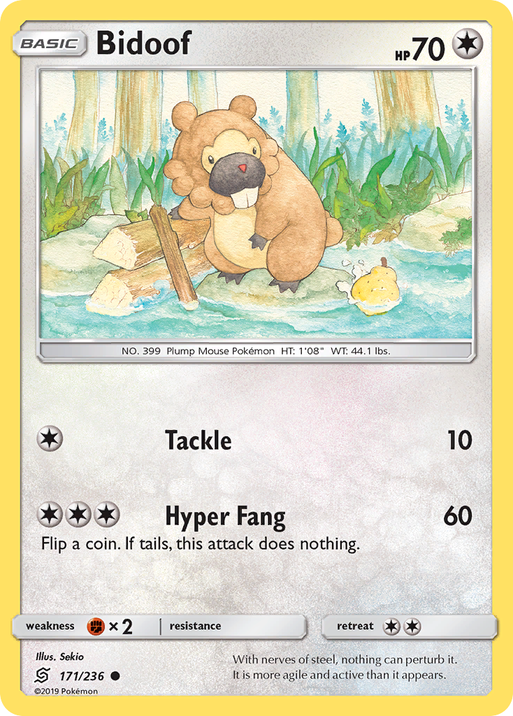 Bidoof - 171/236 - Unified Minds