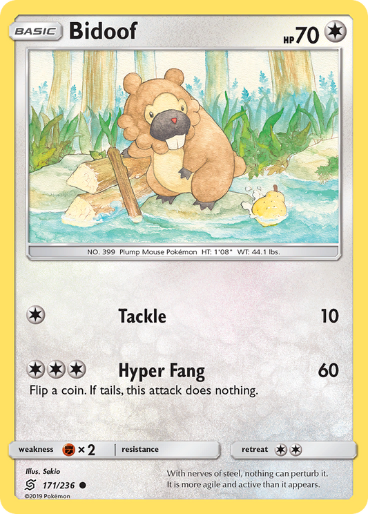 Bidoof - 171/236 - Unified Minds