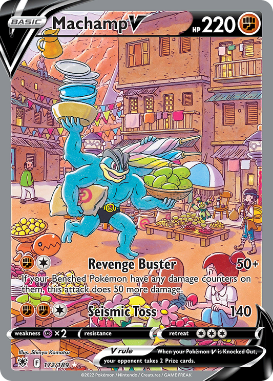 Machamp V - 172/189 - Astral Radiance